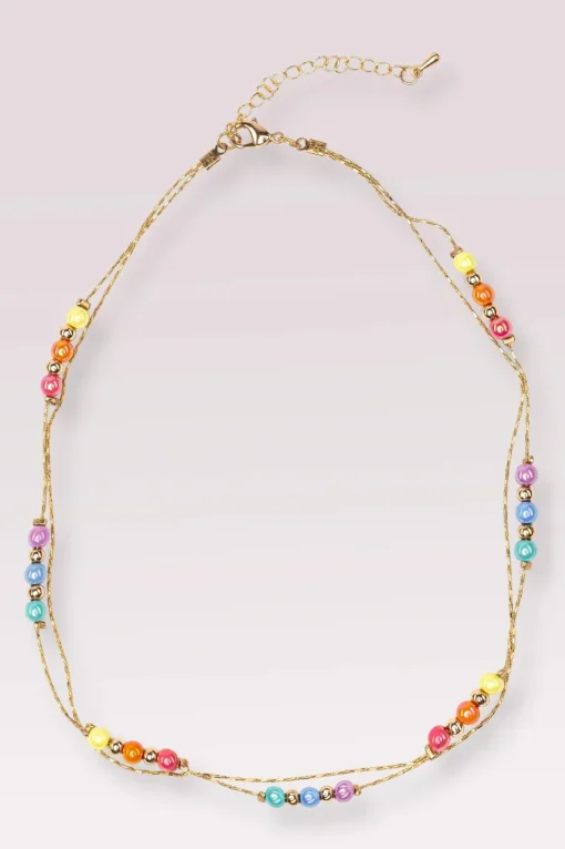 Creative Education of Canada Inc Great Pretenders Boutique Necklace: Golden Rainbow Sale