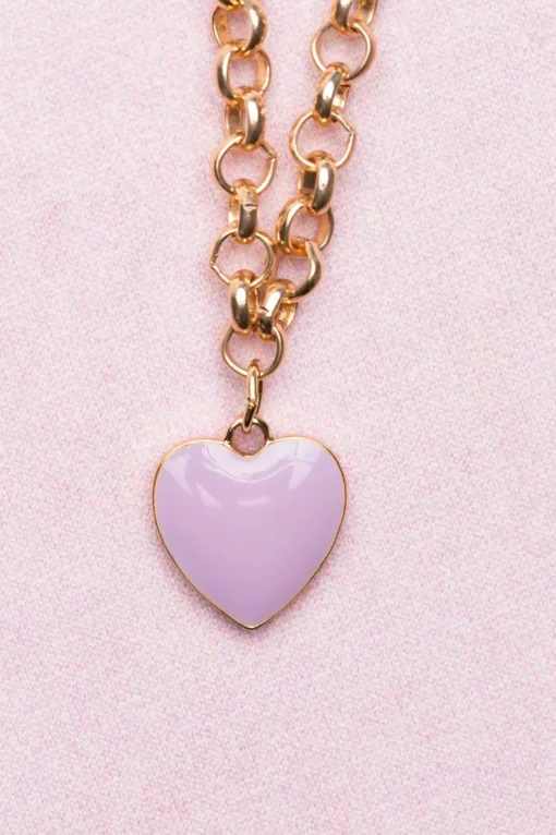 Creative Education of Canada Inc Great Pretenders Boutique Necklace: Chunky Chain Heart Outlet