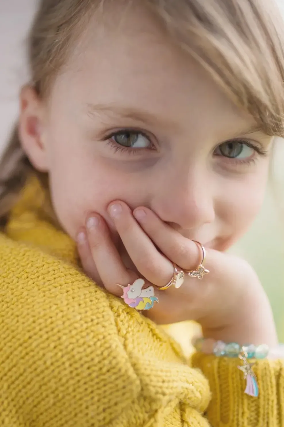 Creative Education of Canada Inc Great Pretenders Boutique Ring Set: Butterfly & Unicorn Online