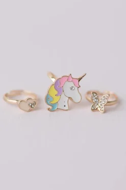Creative Education of Canada Inc Great Pretenders Boutique Ring Set: Butterfly & Unicorn Online
