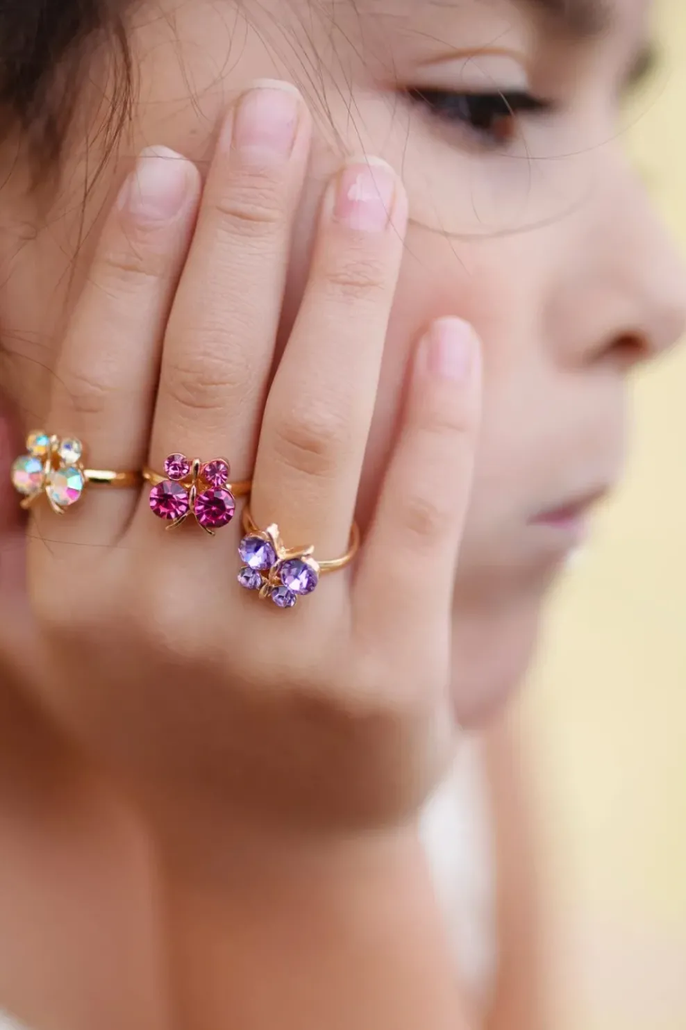 Creative Education of Canada Inc Great Pretenders Boutique Rings: Butterfly Gem Discount