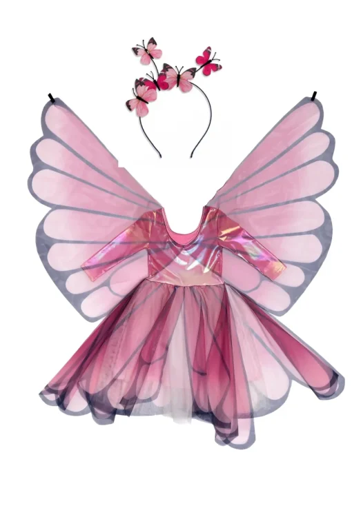 Creative Education of Canada Inc Great Pretenders Butterfly Twirl Dress with Wings 3/4 Best