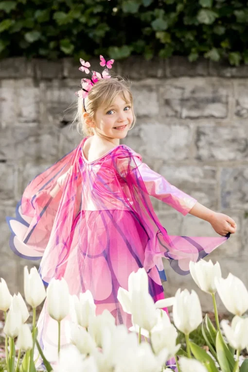 Creative Education of Canada Inc Great Pretenders Butterfly Twirl Dress with Wings 3/4 Best