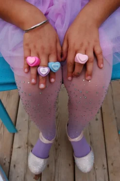 Creative Education of Canada Inc Great Pretenders Candy Heart Rings Hot