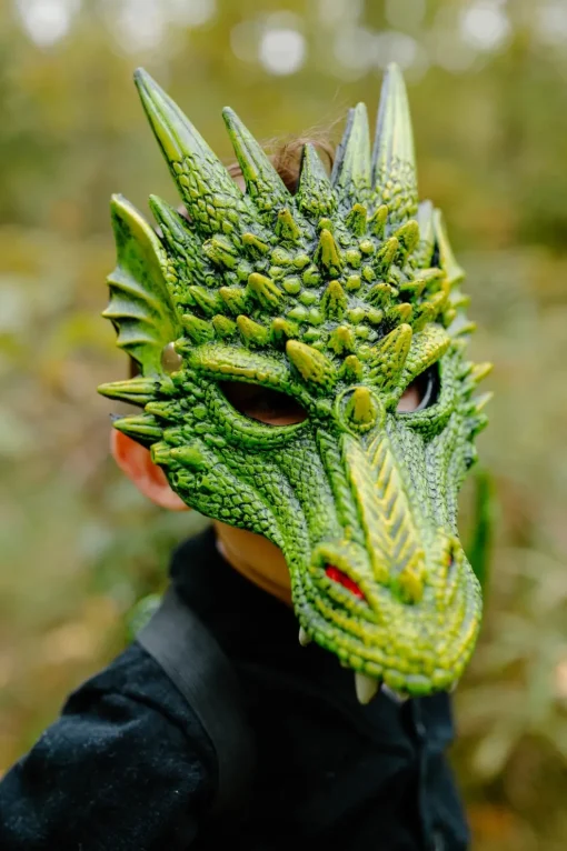 Creative Education of Canada Inc Great Pretenders Dragon Mask Green Online