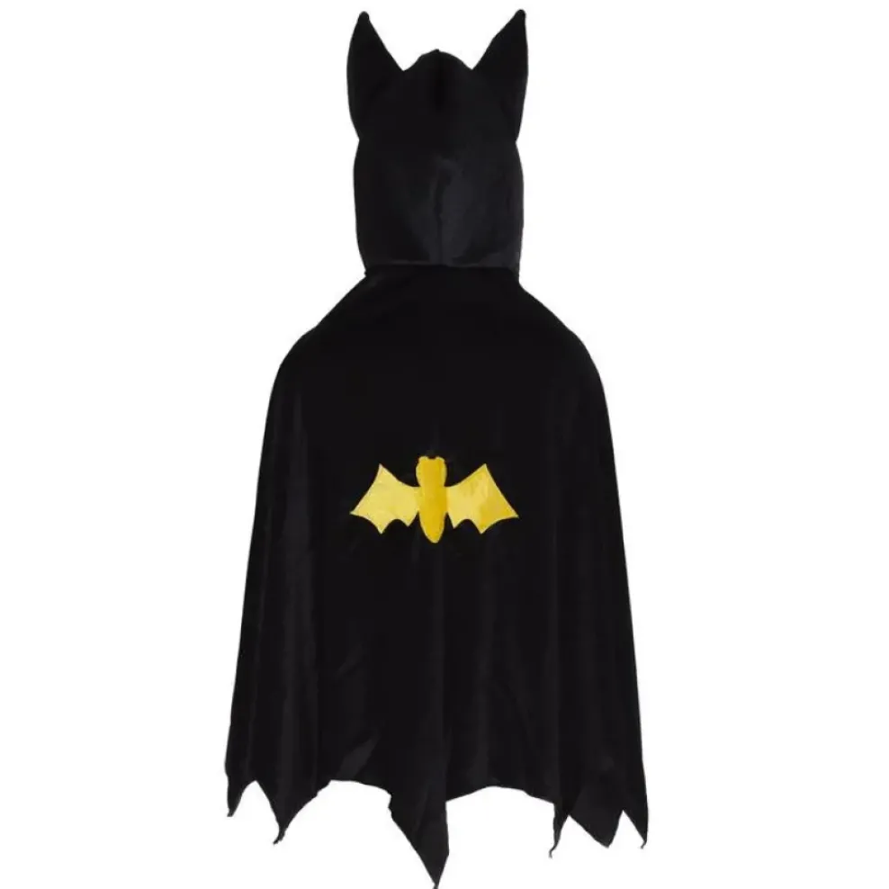 Creative Education of Canada Inc Great Pretenders Hooded Bat Cape Black Outlet