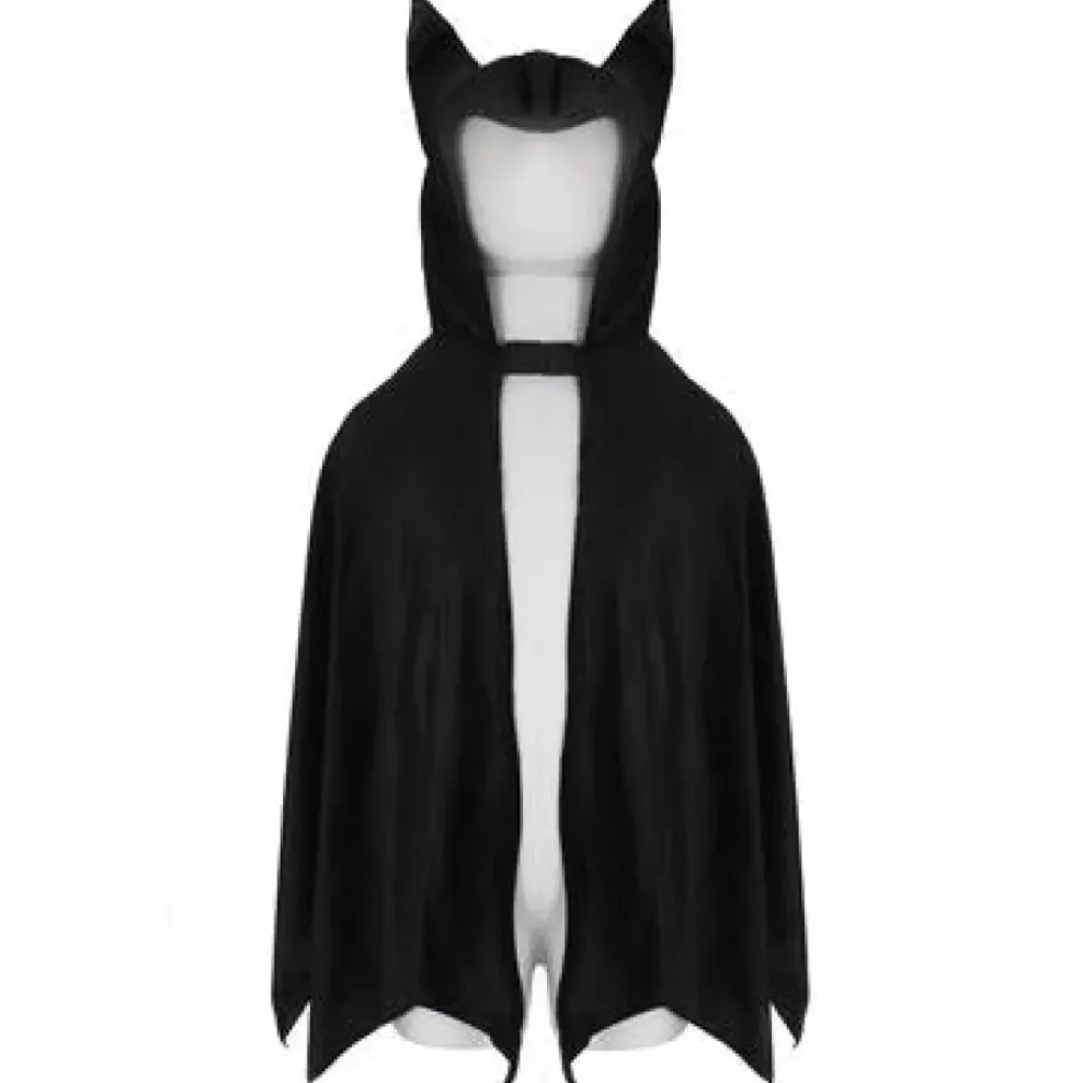 Creative Education of Canada Inc Great Pretenders Hooded Bat Cape Black Outlet