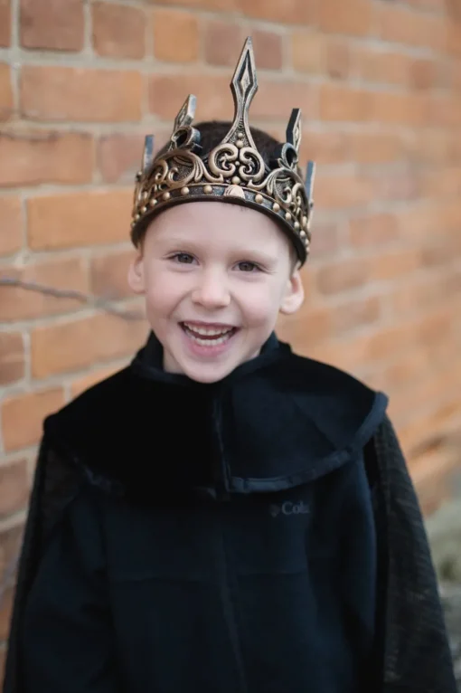 Creative Education of Canada Inc Great Pretenders Medieval Crown Gold/Black Clearance