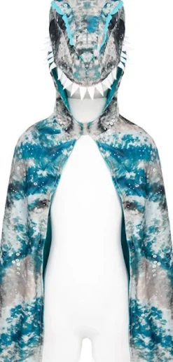 Creative Education of Canada Inc Great Pretenders Raptor Cape Teal/Brown Size 5/6 Outlet