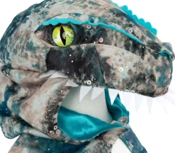 Creative Education of Canada Inc Great Pretenders Raptor Cape Teal/Brown Size 5/6 Outlet