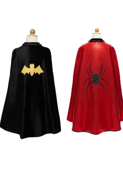 Creative Education of Canada Inc Great Pretenders Reversible Spider/Bat Flowing Cape Size 5/6 New