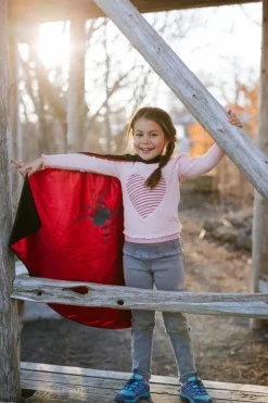 Creative Education of Canada Inc Great Pretenders Reversible Spider/Bat Flowing Cape Size 5/6 New