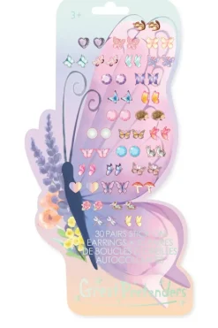 Creative Education of Canada Inc Great Pretenders Sticker Earrings: Butterfly Fashion