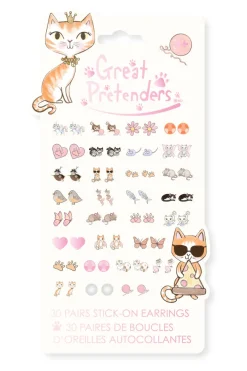 Creative Education of Canada Inc Great Pretenders Sticker Earrings: Paw-some Outlet