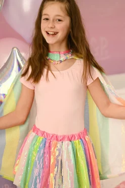 Creative Education of Canada Inc Great Pretenders Stripy Sequins Skirt Size 4/6 Outlet