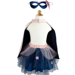Creative Education of Canada Inc Great Pretenders Super Duper Tutu Cape & Mask, Pink & Navy Online