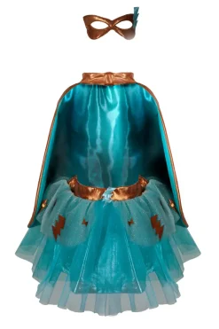 Creative Education of Canada Inc Great Pretenders Super Duper Tutu Cape & Mask Teal/Copper Sale