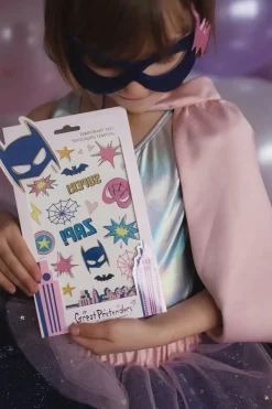 Creative Education of Canada Inc Great Pretenders Superhero Star Temporary Tattoos Best