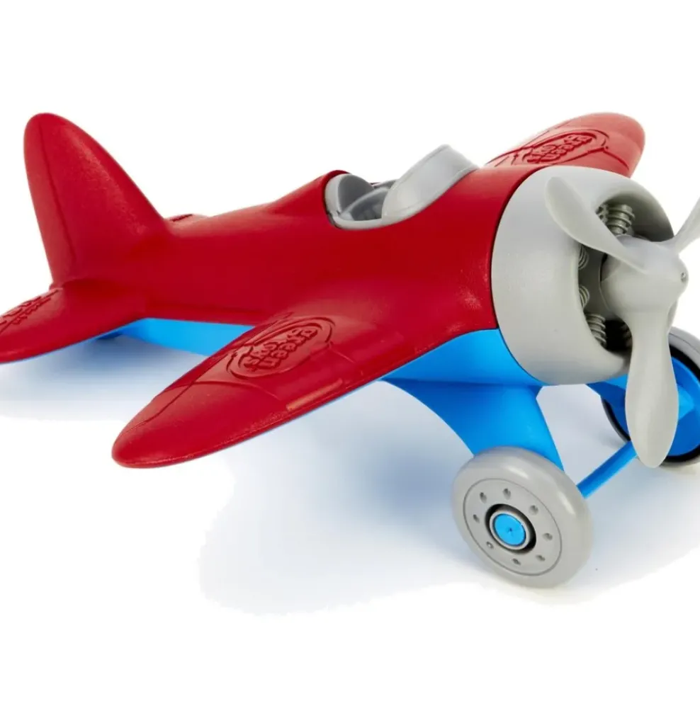 Green Toys Airplane Red Hot
