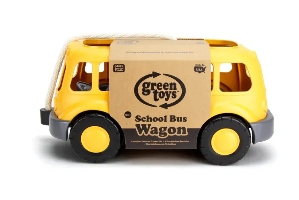 Green Toys School Bus Wagon Online