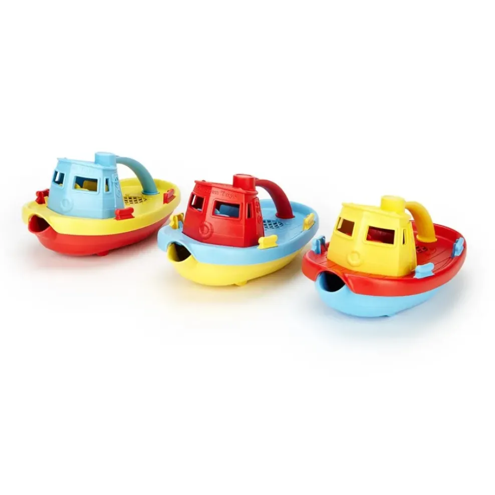 Green Toys Tug Boat BlueHandle Sale
