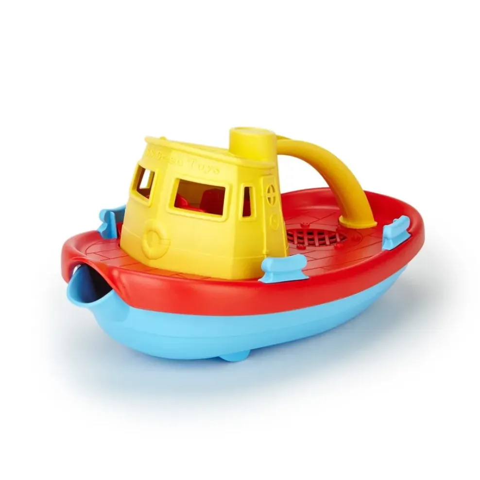 Green Toys Tug Boat BlueHandle Sale