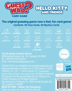 usaopoly GUESS WHO?® Card Game: Hello Kitty and Friends Best