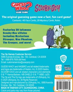 usaopoly GUESS WHO?® Card Game: Scooby-Doo! Discount