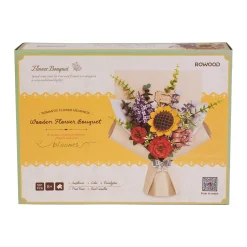 Hands Craft US, Inc. Hands Craft DIY Wooden Flower Bouquet Best