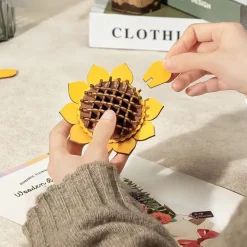 Hands Craft US, Inc. Hands Craft DIY Wooden Flower Bouquet Best