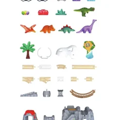 Hape Dino Railway Adventure Set Outlet