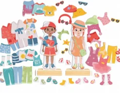 Hape Magnetic Seasons Dress Up Wooden Puzzle Sale