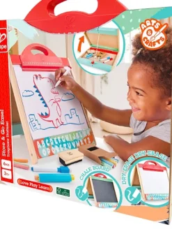 Hape Store & Go Easel Fashion