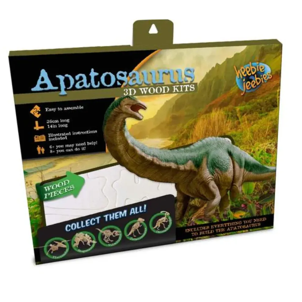 Heebie Jeebies Dinosaur 3D Wood Kits Velociraptor Clearance
