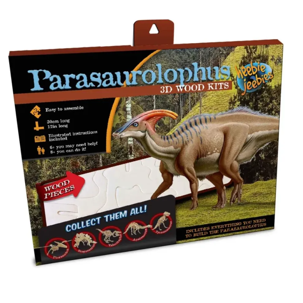 Heebie Jeebies Dinosaur 3D Wood Kits Velociraptor Clearance