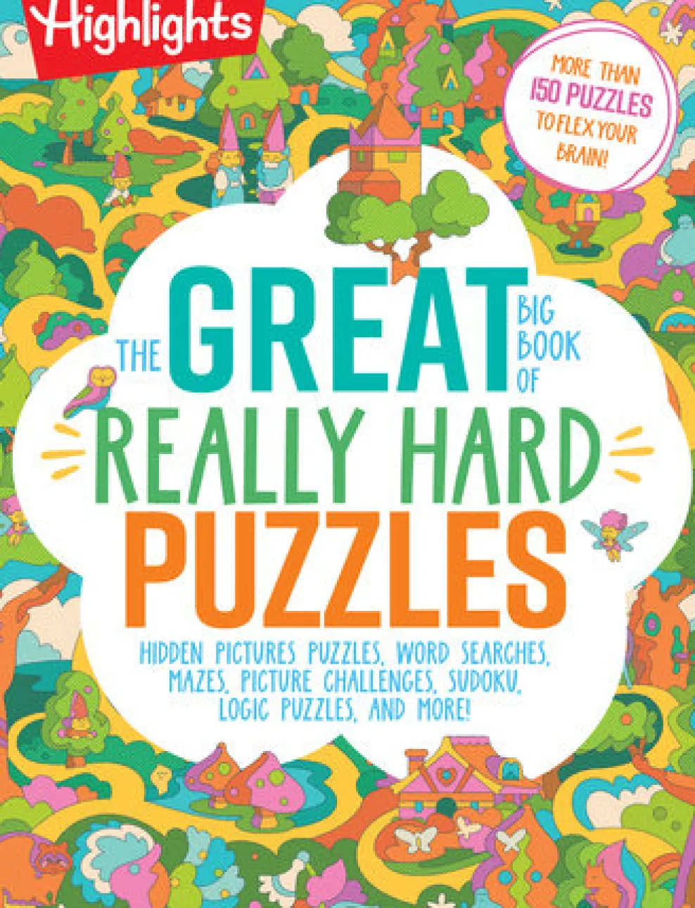 Penguin Random House LLC Highlights The Great Big Book of Really Hard Puzzles Hot