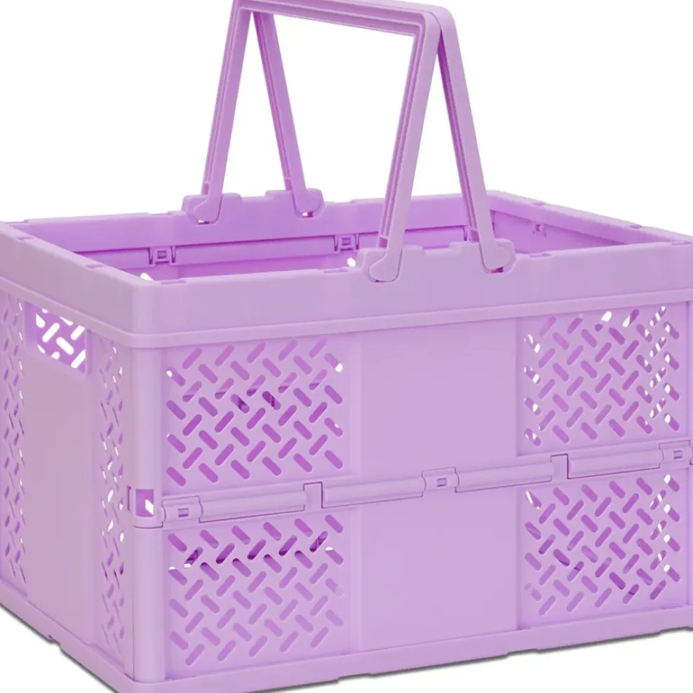 iScream ® Large Foldable Storage Crate Fashion