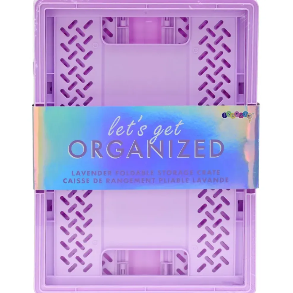 iScream ® Large Foldable Storage Crate Fashion