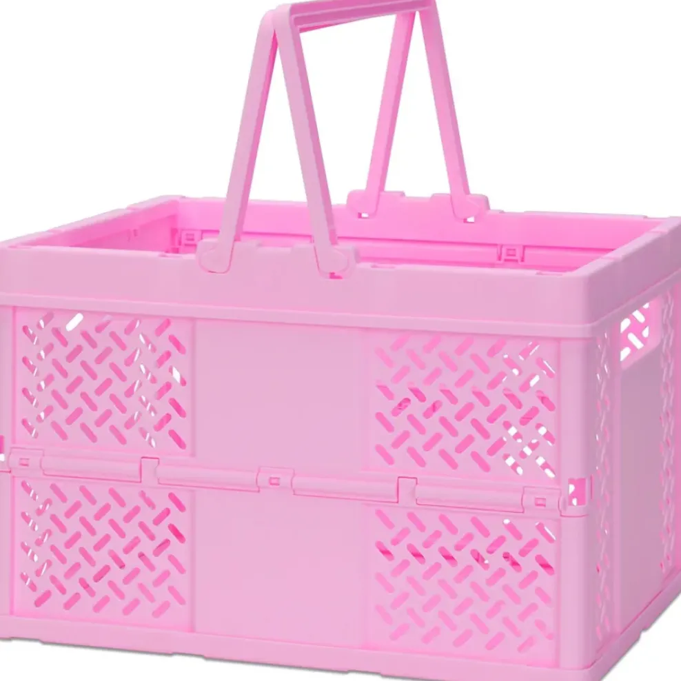 iScream ® Large Foldable Storage Crate Fashion
