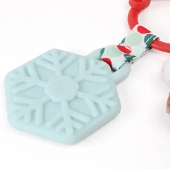 Itzy Ritzy Holiday Bear Itzy Pal™ Plush + Teether Fashion