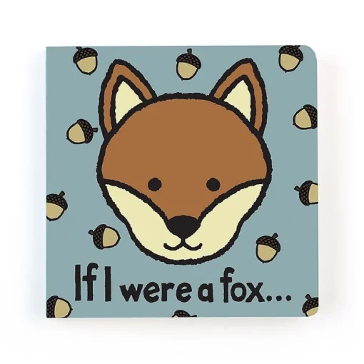 Jellycat Board Book If I Were A Fox Fashion
