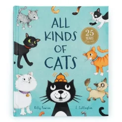 Jellycat Book All Kinds of Cats Discount