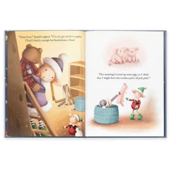 Jellycat Book Eldo Elf and the Patchwork Bashful Bunny New