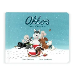 Jellycat Book Otto's Snowy Christmas New