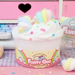 Kawaii Company Kawaii Slime: Fluffy Goo Classic Marshmallow Slime Hot