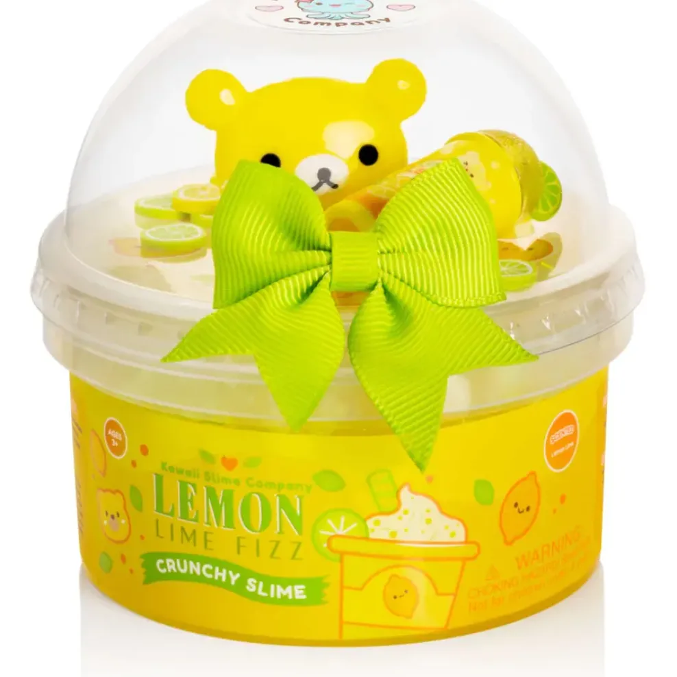 Kawaii Company Kawaii Slime: Lemon Lime Fizz Crunchy Slime Discount