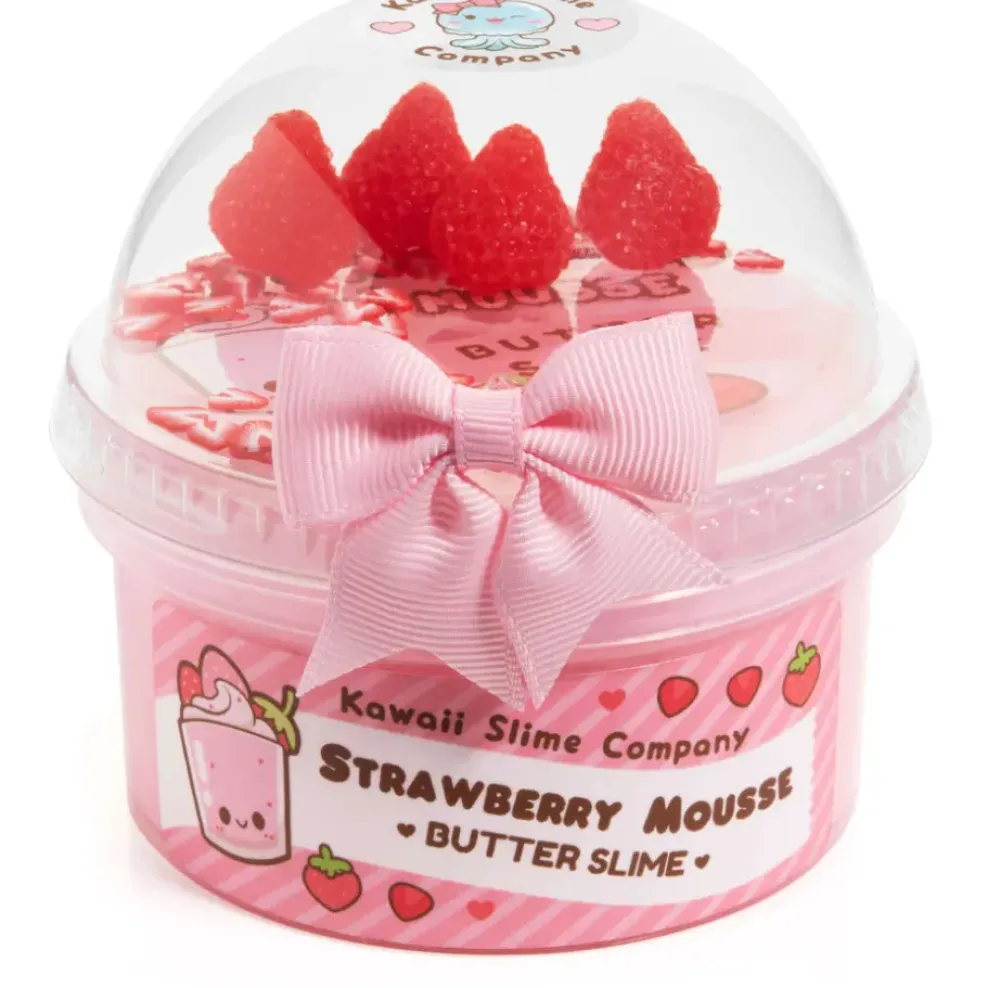 Kawaii Company Kawaii Slime: Strawberry Butter Mousse Fluffy Butter Slime Hot