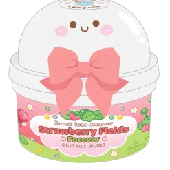 Kawaii Company Kawaii Slime: Strawberry Fields Forever Glitter Slime Fashion