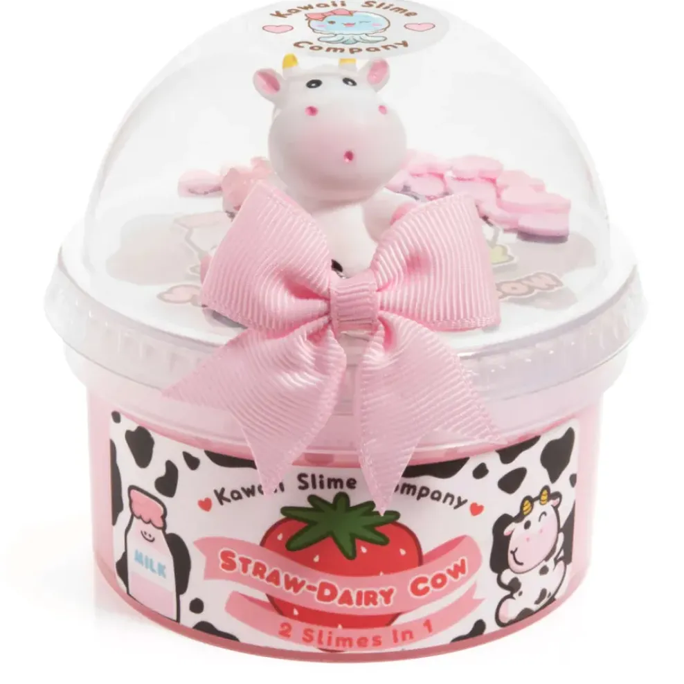 Kawaii Company Kawaii Slime: Straw-Dairy Cow 2 Slimes in 1 Outlet