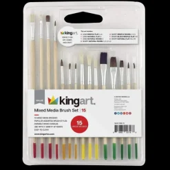Family Games America Kingart™ Mixed Media Brush Set Online